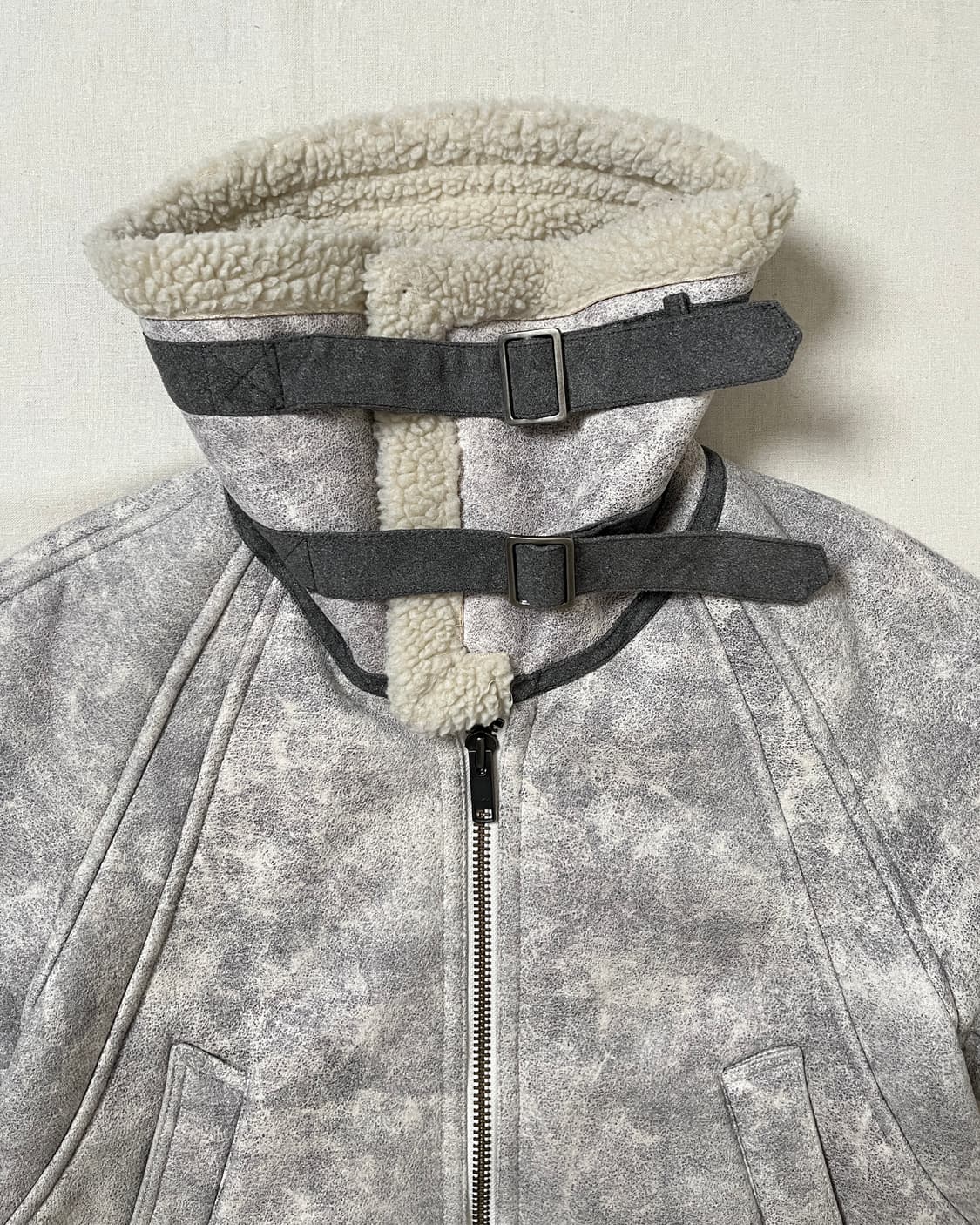 Perverze faux mouton 퍼버즈 무스탕 자켓 상품이미지6