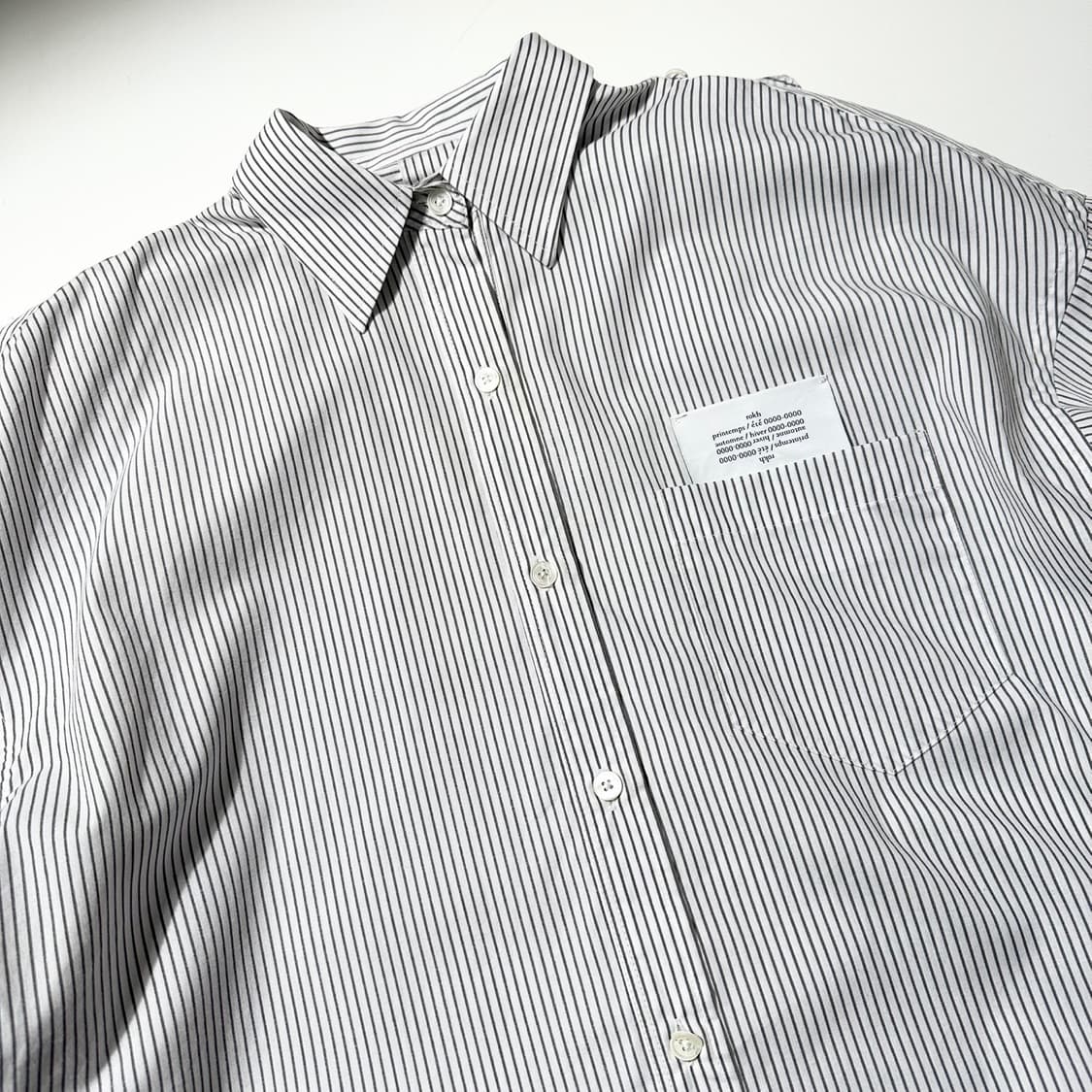 로크 더블 레이어드 스트라이프 셔츠 상품이미지3