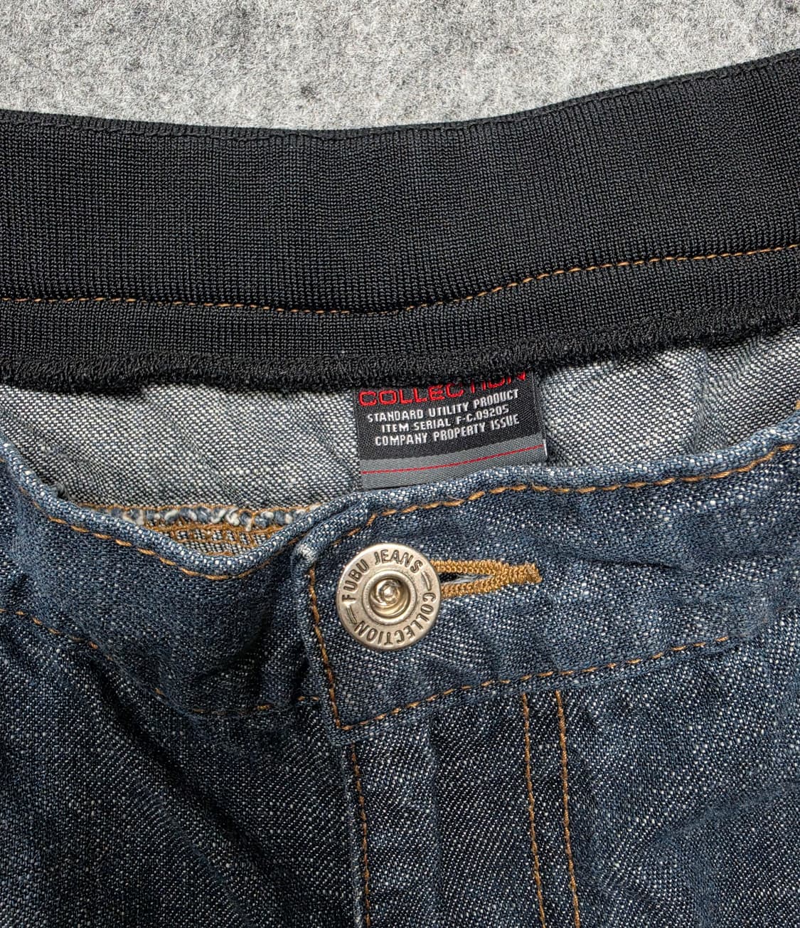 FUBU 후부 올드스쿨 Y2K 버뮤다 스트링 데님 하프팬츠 상품이미지9