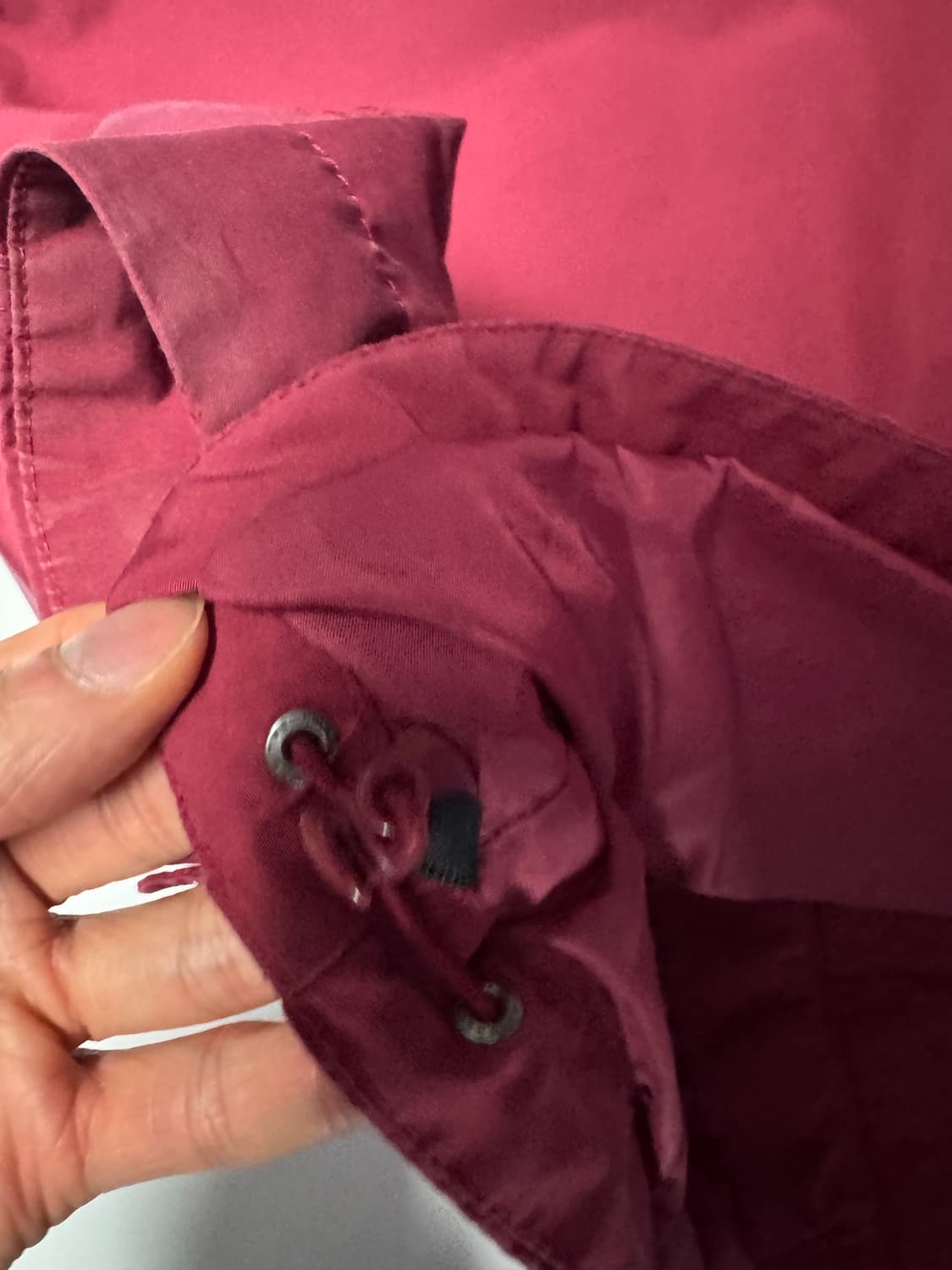 노스페이스 파이크스픽 코튼 혼방 후드 바람막이 자켓 L ~ XL 상품이미지2