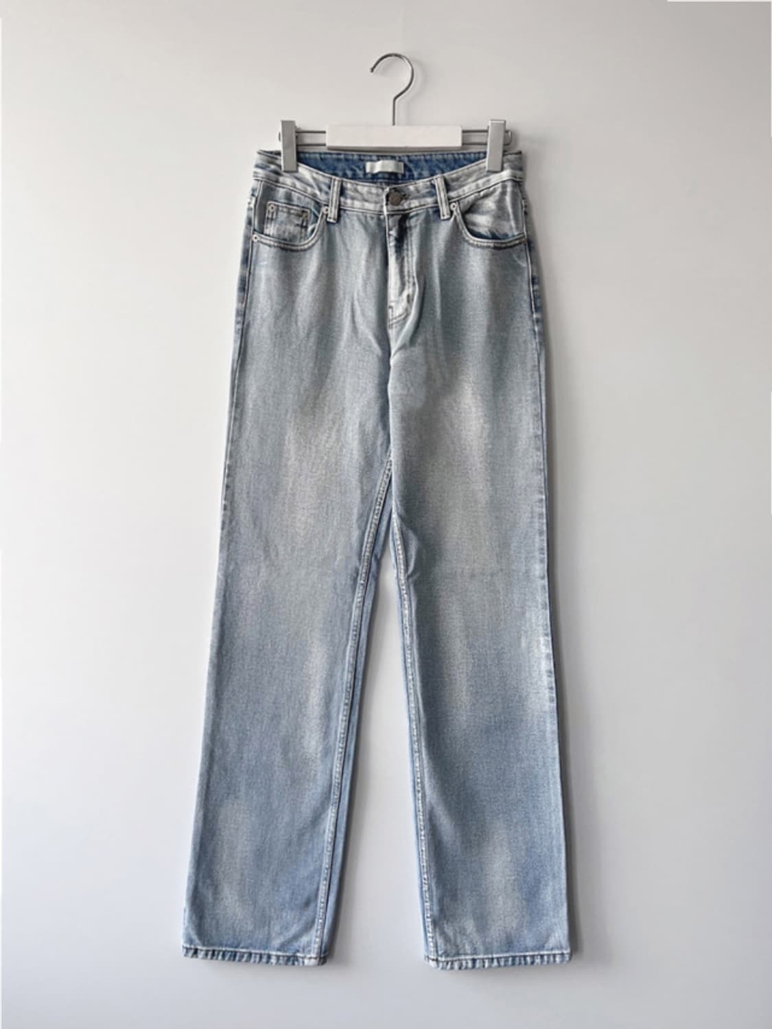 더베를린 유니크 빈티지 워싱 데님 팬츠 오픈와이와이 상품이미지6