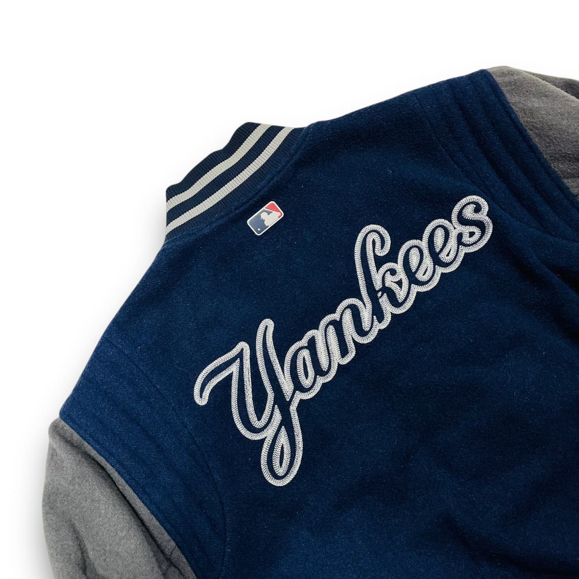 마제스틱 양키즈 로고 올드스쿨 힙합 울 바시티 상품이미지5