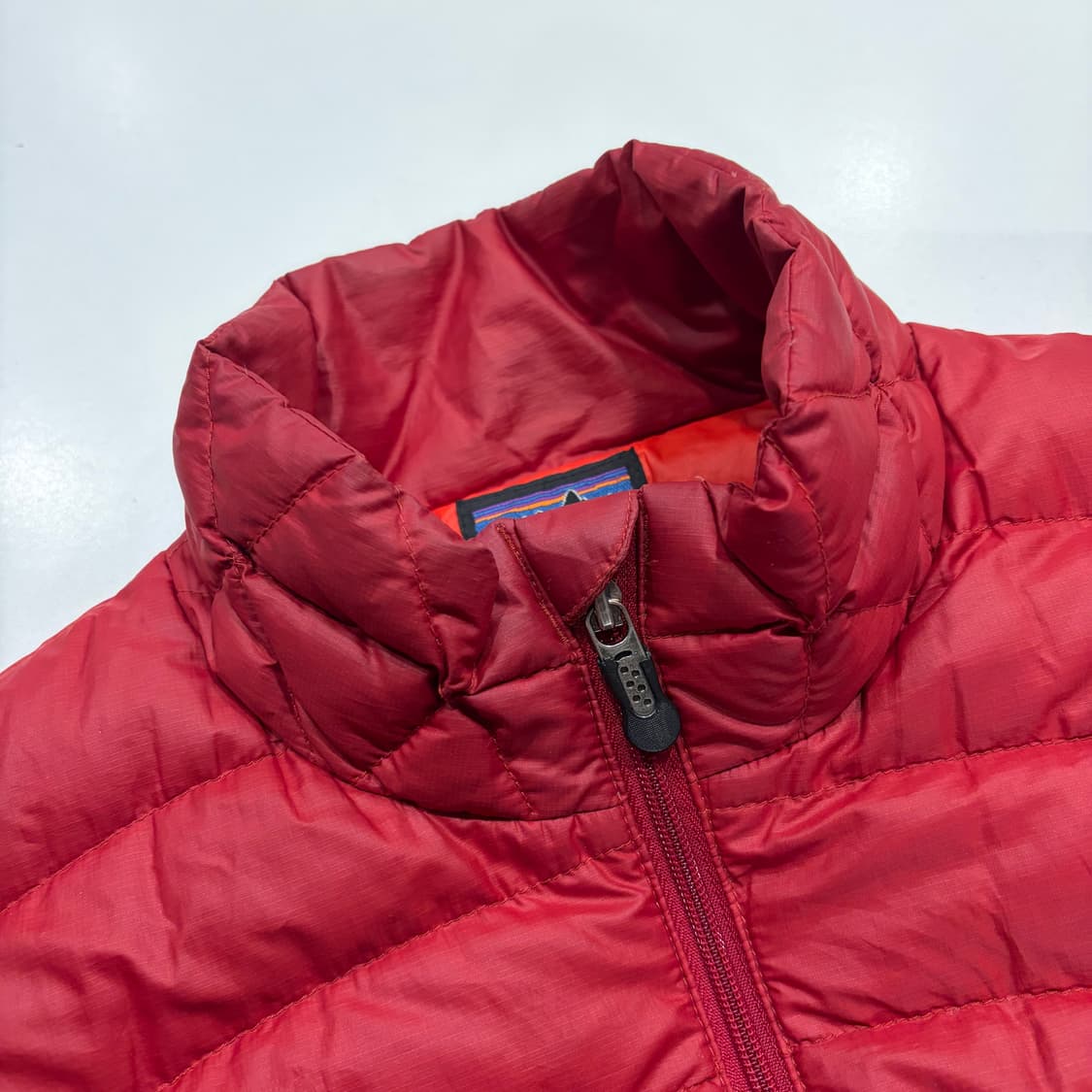 [M] 파타고니아 우먼 경량 패딩 자켓 레드 B847 상품이미지5