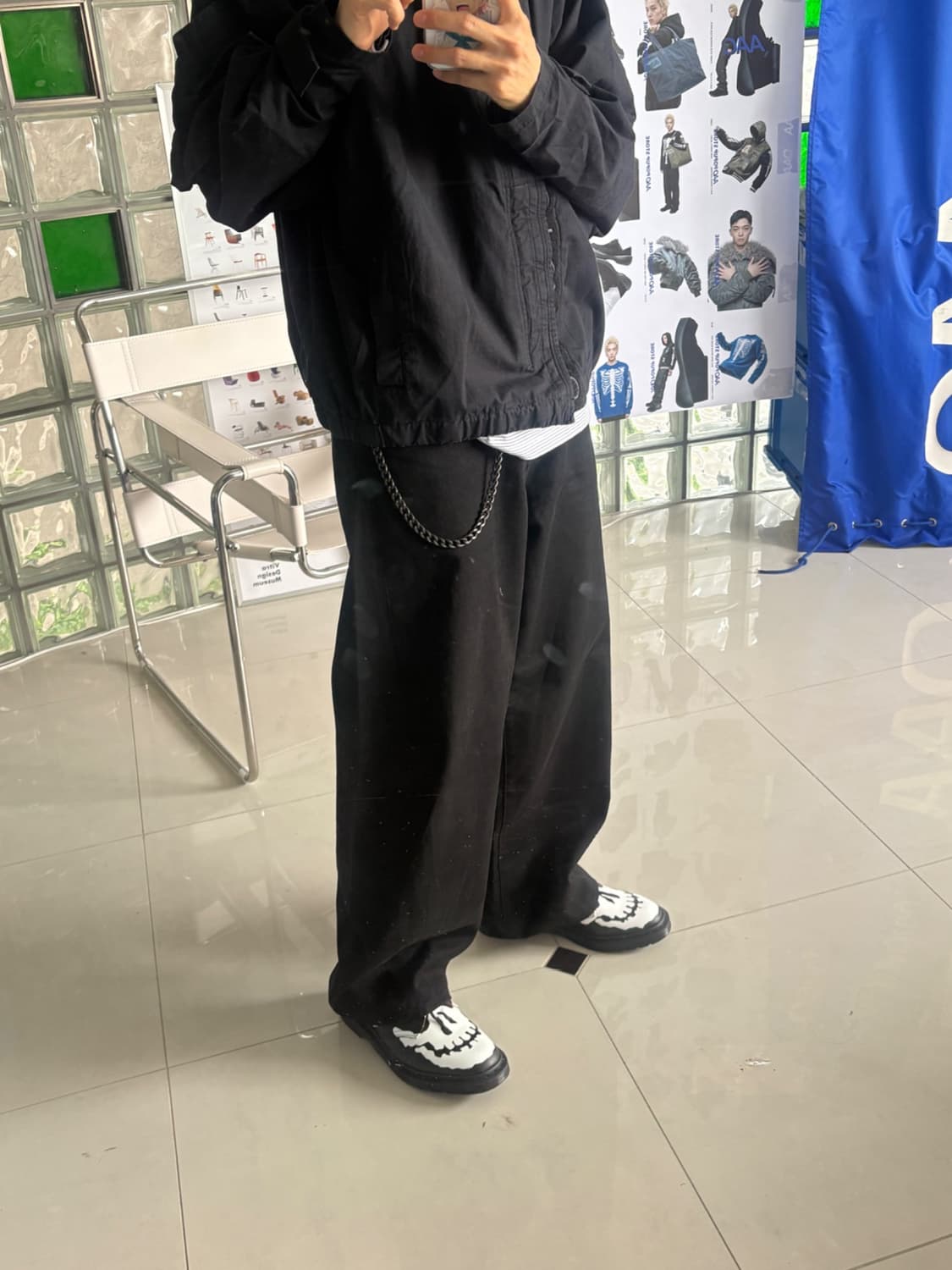 barrel leg pants 바지 상품이미지1