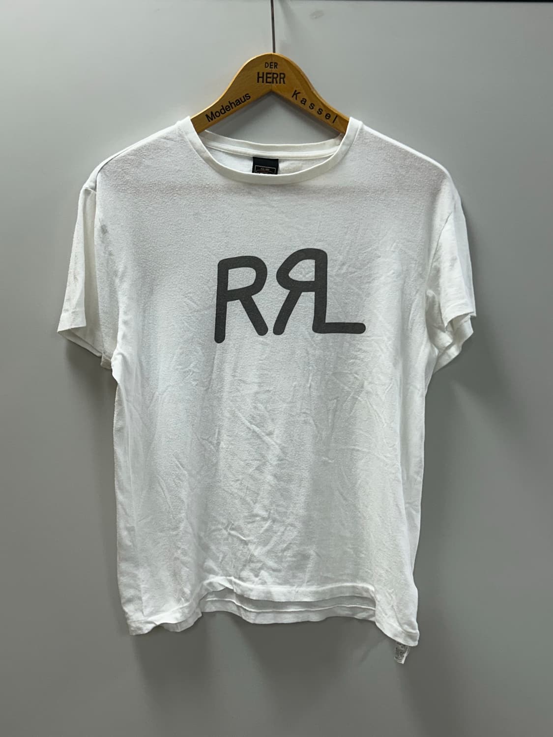 rrl 더블알엘 로고 프린트 티 상품이미지1