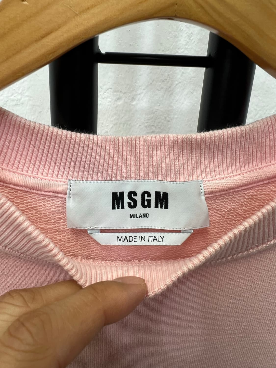 정품) MSGM 여성 맨투맨 M 상품이미지5