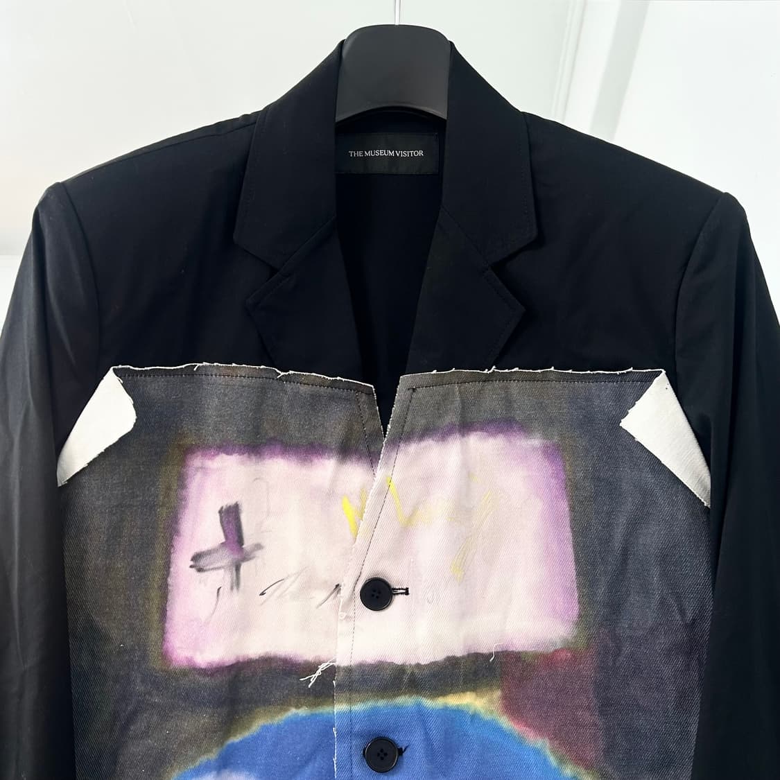 더뮤지엄비지터 22FW 그래픽 블레이저 자켓 상품이미지5