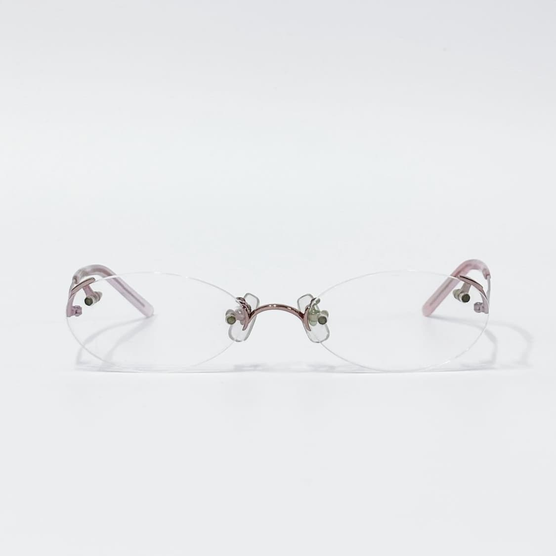 ODYSSEY 핑크 무테 데드스탁 빈티지안경 상품이미지1