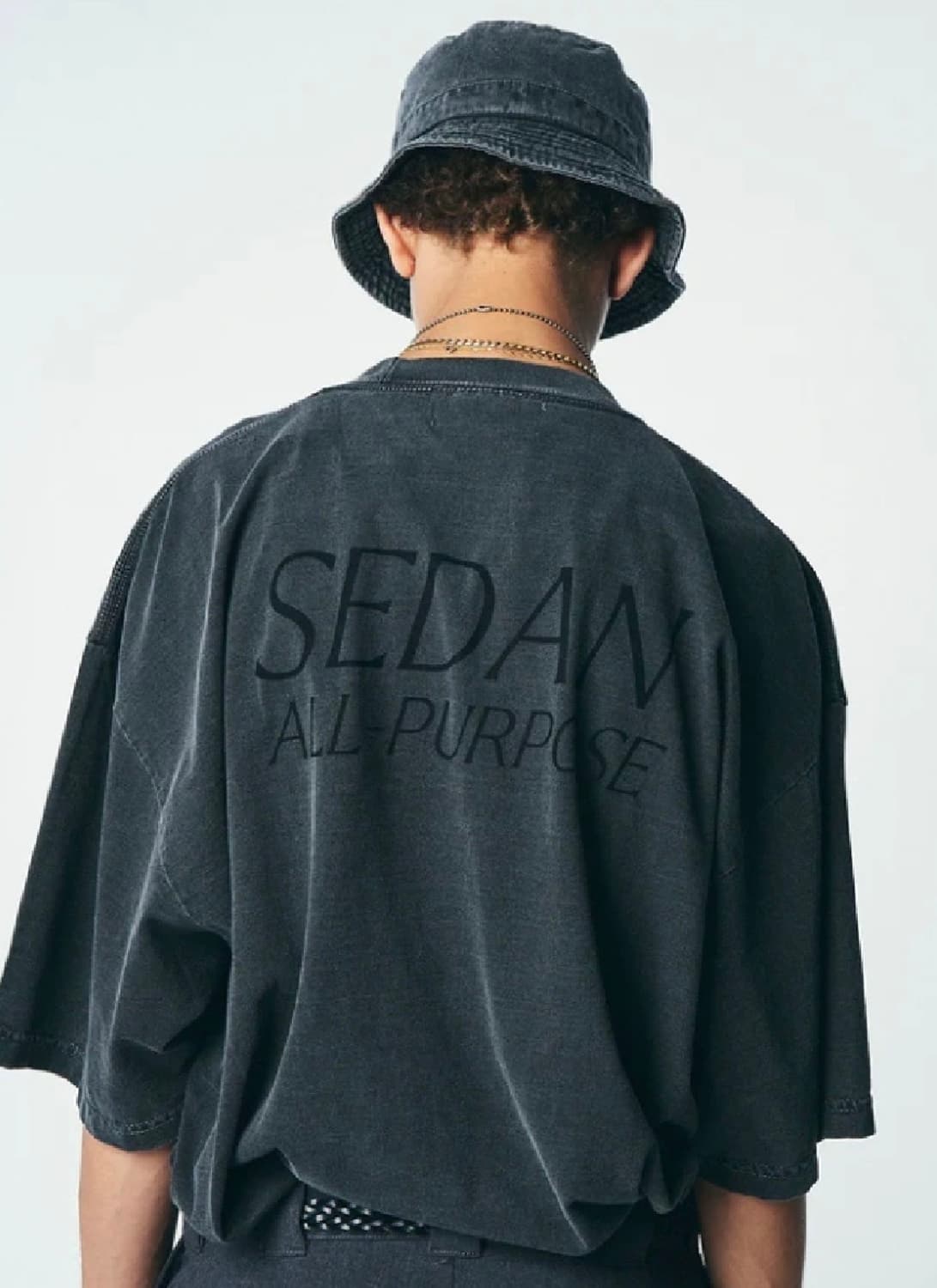 Sedan all purpose 가먼트 피그먼트 반팔 티셔츠 상품이미지3