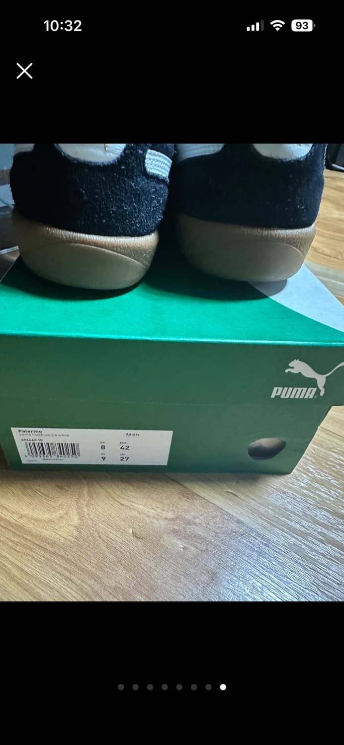 퓨마 팔레르모 블랙 270 택포 상품이미지7