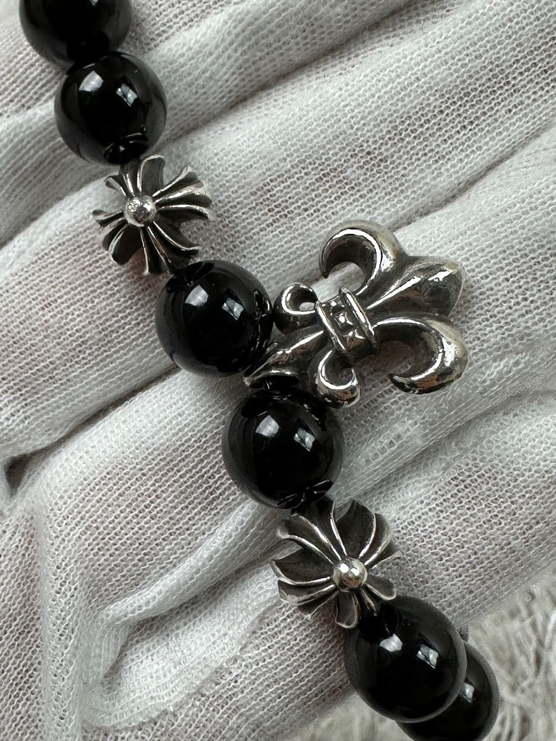 [10mm] 정품 크롬하츠 BS 플레어 참 비즈 팔찌 상품이미지6