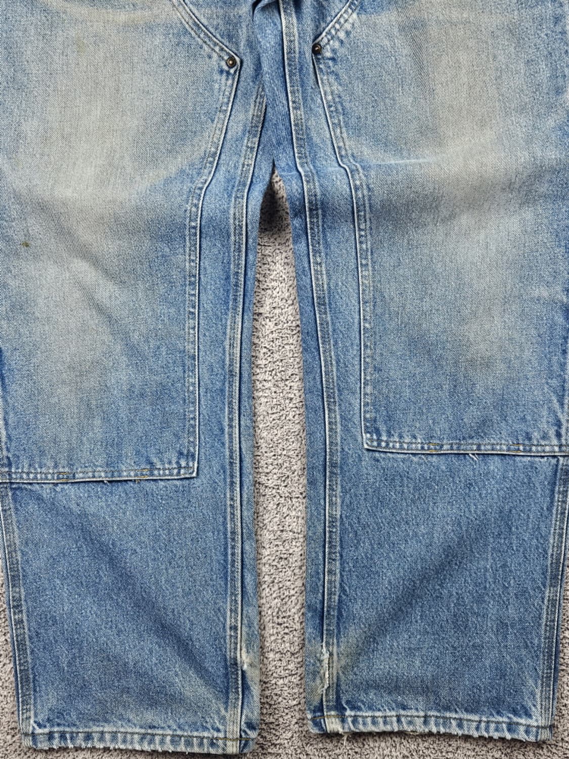 칼하트 데님 더블니 카펜터 워크 팬츠 ( 34X32 ) / 10415 상품이미지6