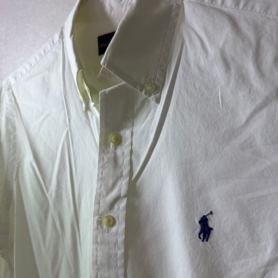폴로 랄프로렌 기본 드레스셔츠 하절기  클레식핏 S (100정도) 상품이미지3
