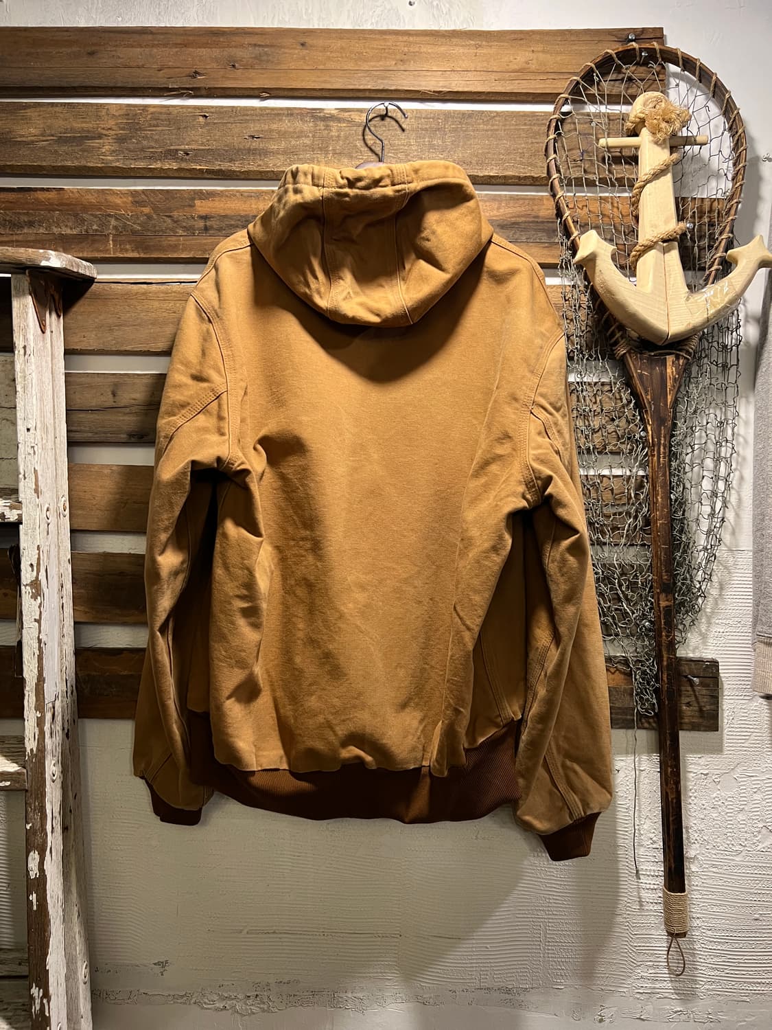 [L]칼하트 Made in USA  브라운 캔버스 액티브 워크 자켓 상품이미지8