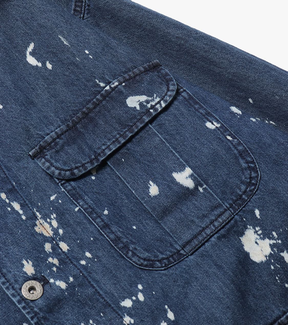 HINSON - 25SS PAINT DENIM COVERALL JACKE 상품이미지6