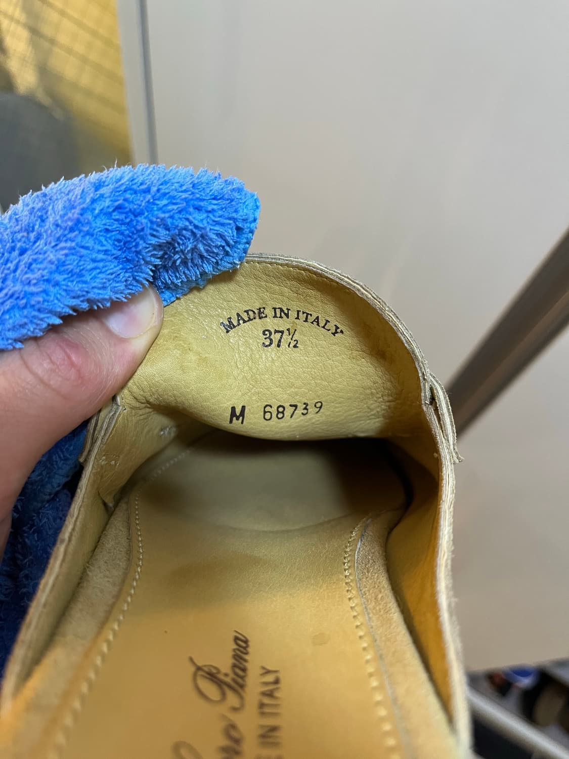 (급처/정품) 로로피아나 바부슈 뮬 로퍼 240 상품이미지6