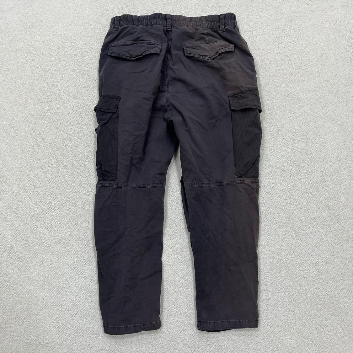 실측확인 패치로고 빈티지 카고 바지 0312M2 상품이미지4