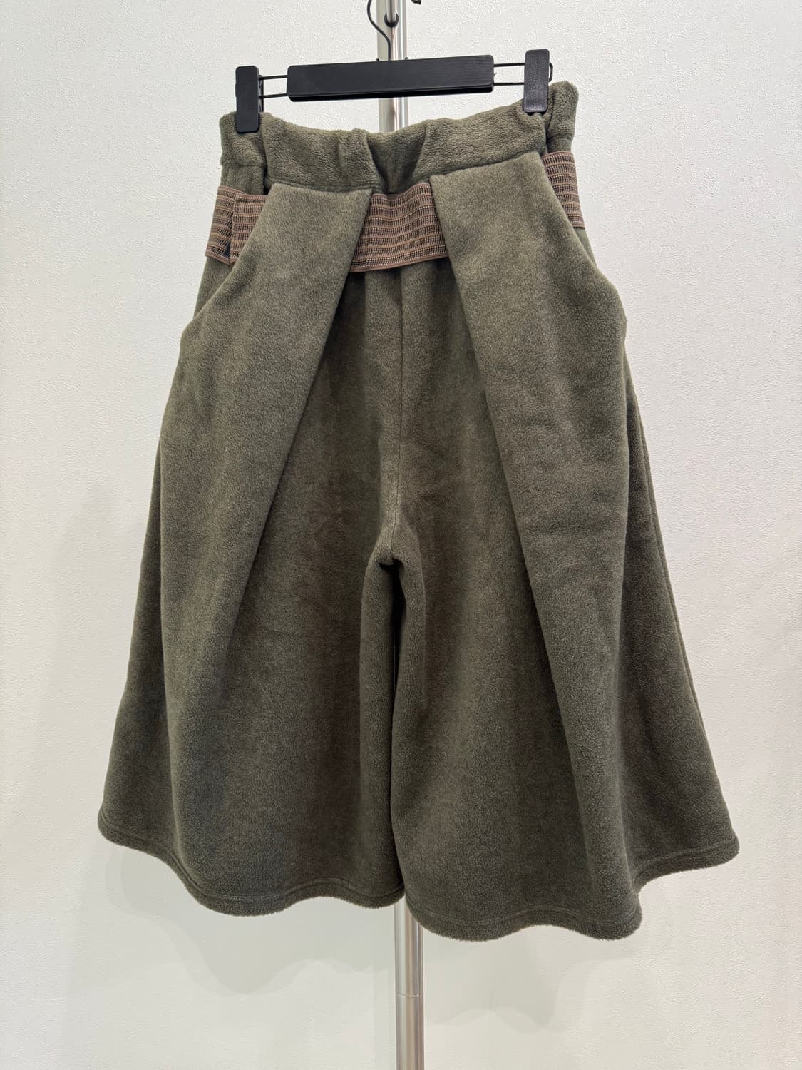 캐피탈 플리스 밴딩 와이드 스커트 팬츠 상품이미지2