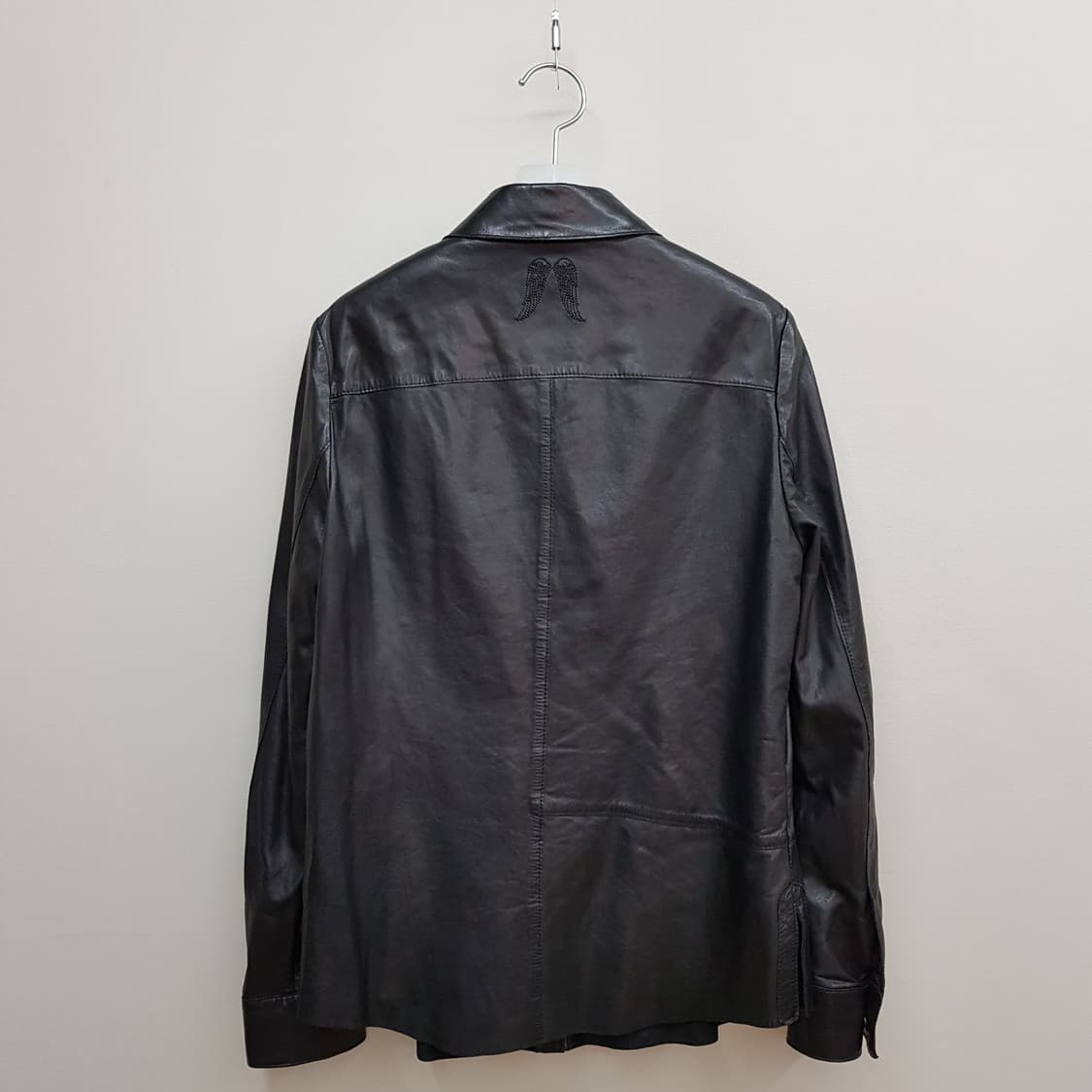 베르니스 Berenice 램스킨 레더 셔츠 자켓 38사이즈 상품이미지5
