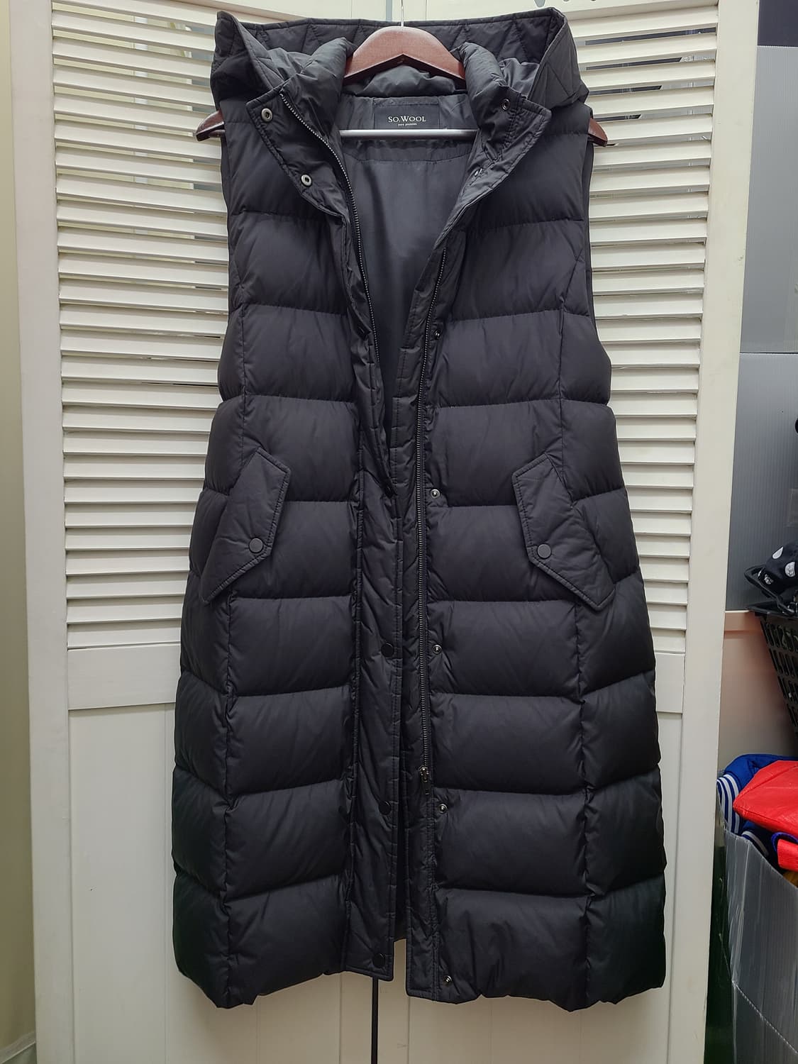 쏘울 SO WOOL 구스 다운 패딩 베스트 상품이미지2