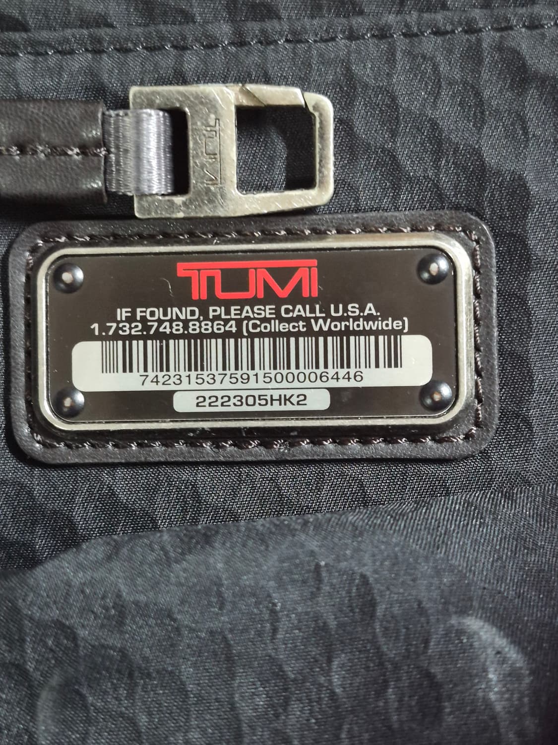 TUMI 투미 블랙 크로스백 222305HK2 상품이미지4