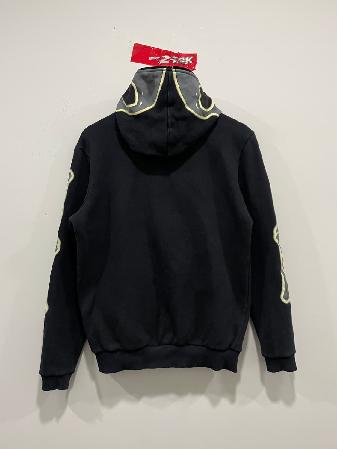 (빈티지)Airwalk 에어워크 야광 bone skeleton 풀 집업 상품이미지5