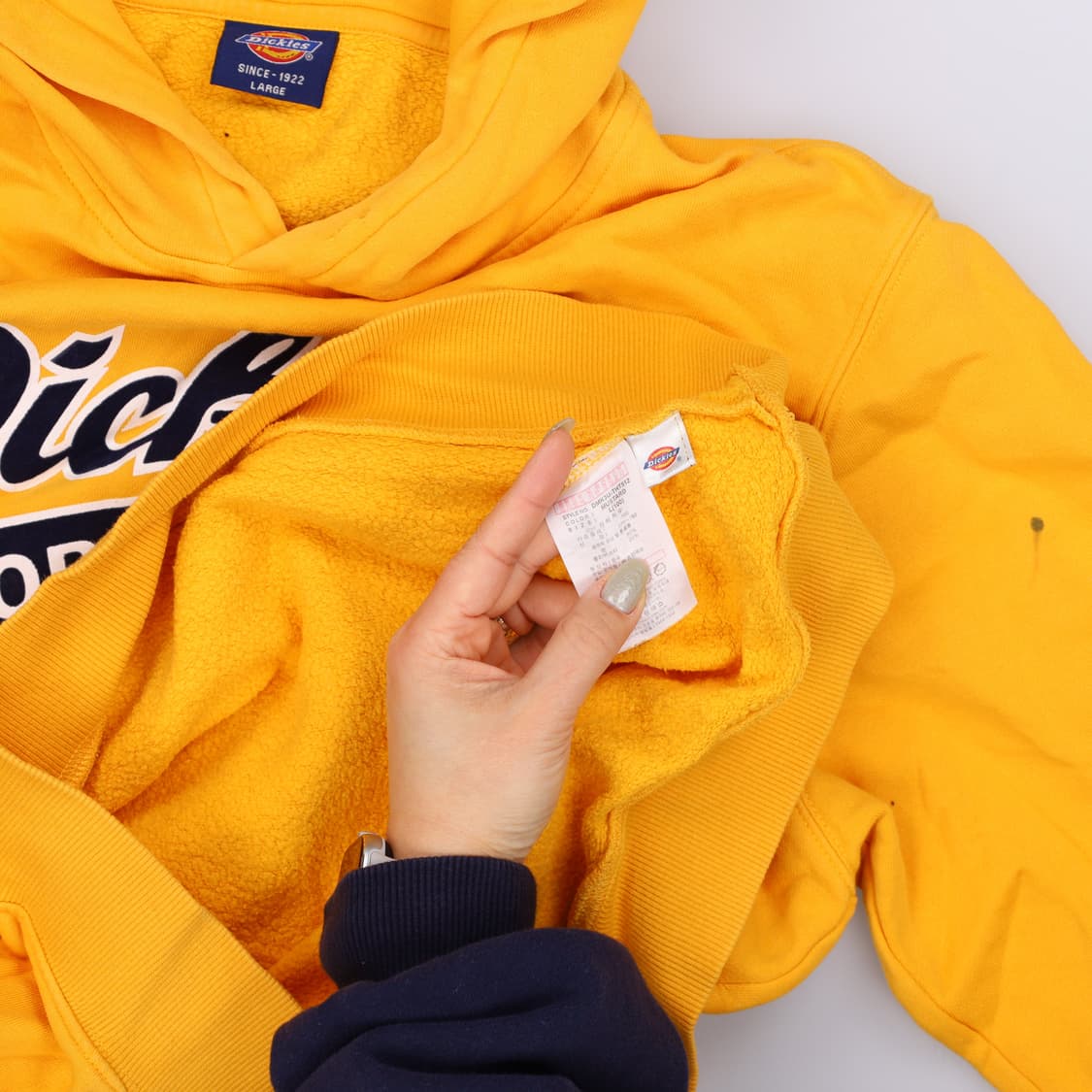 [L] 디키즈 빅로고 기모 후드티 0114J 상품이미지4