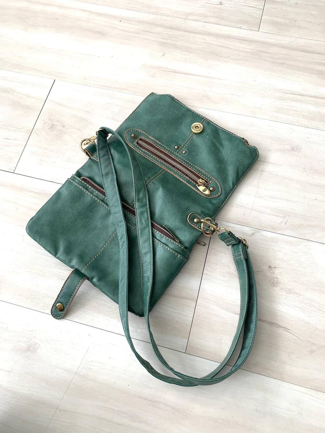 Teal Green Crossbody Bag 상품이미지6