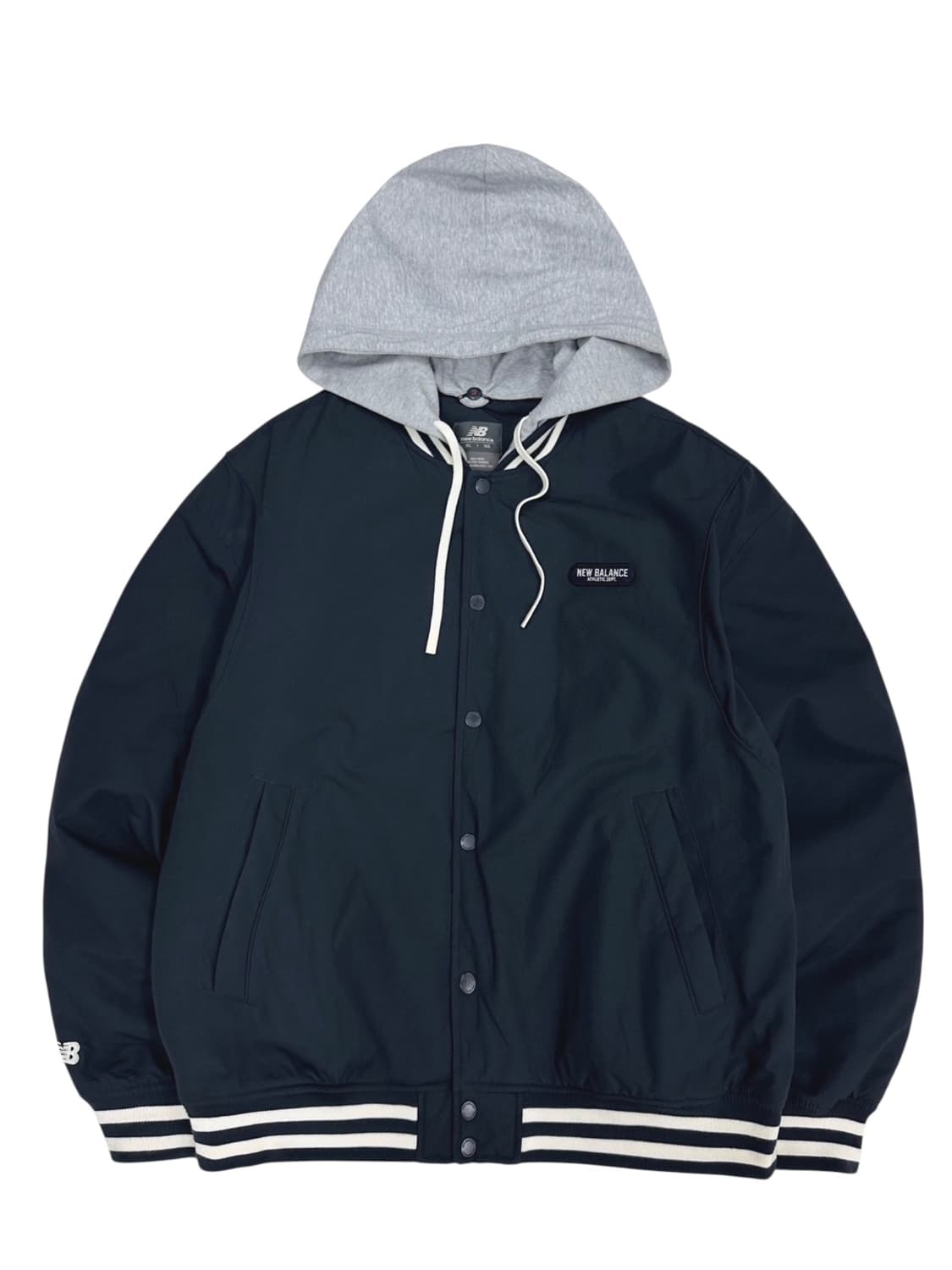 뉴발란스 후드 바시티자켓 네이비 (XL~2XL) 상품이미지1