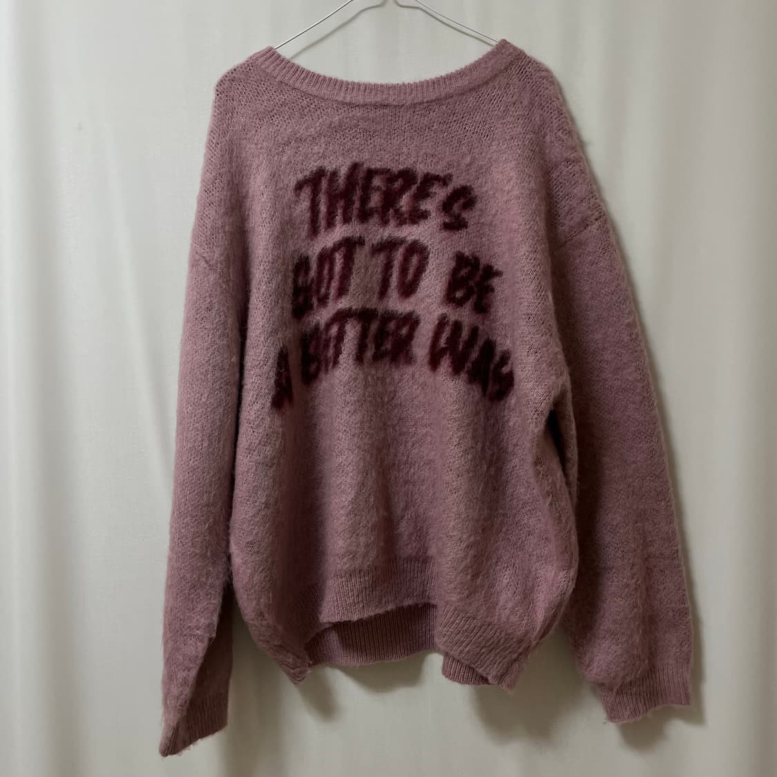 AOMM 앙고라 모헤어 브러쉬 니트 FREE 상품이미지1