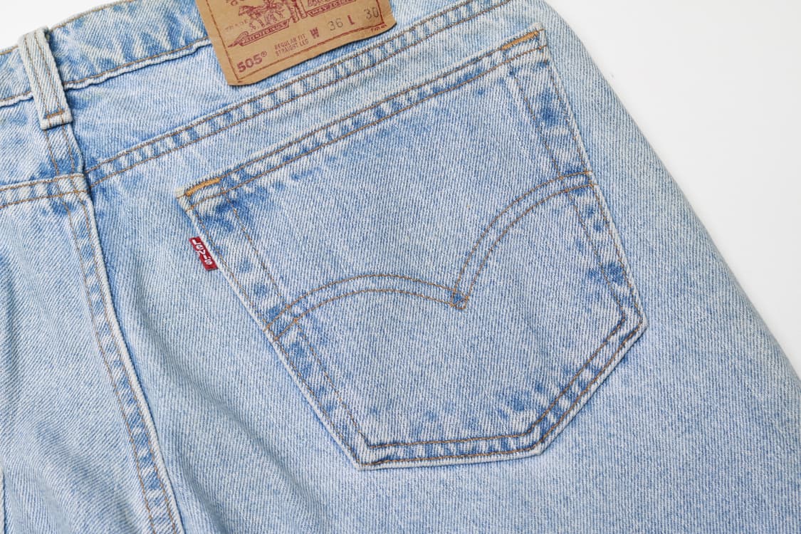 [36인치] 90's 리바이스 505 데님팬츠 상품이미지6