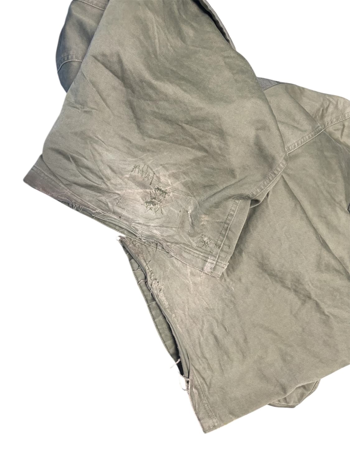 Far Archive Layerd Work Pants Olive 상품이미지4