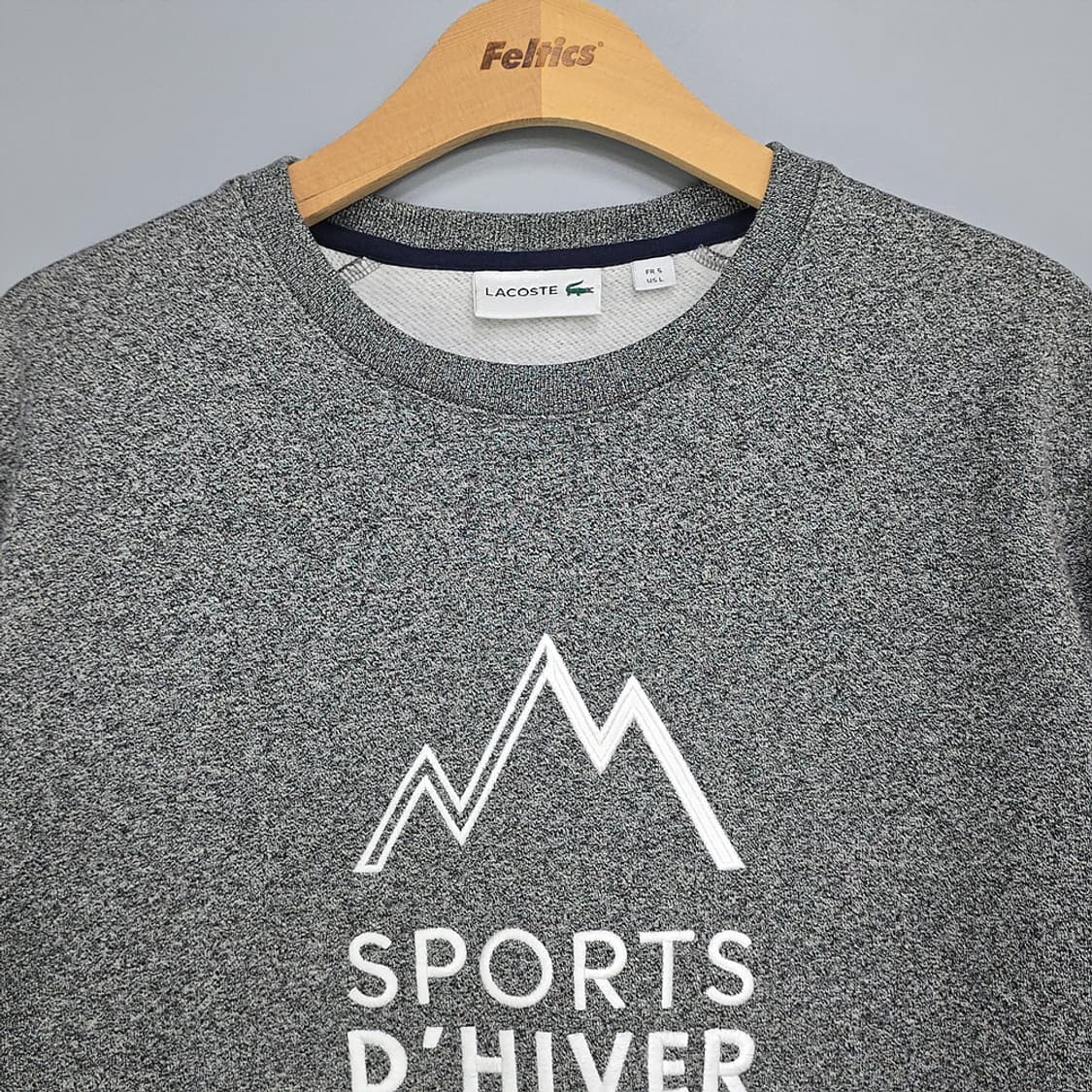 라코스테(Lacoste) 스포츠 디베르 그래픽 맨투맨 FR5(US L) 상품이미지2