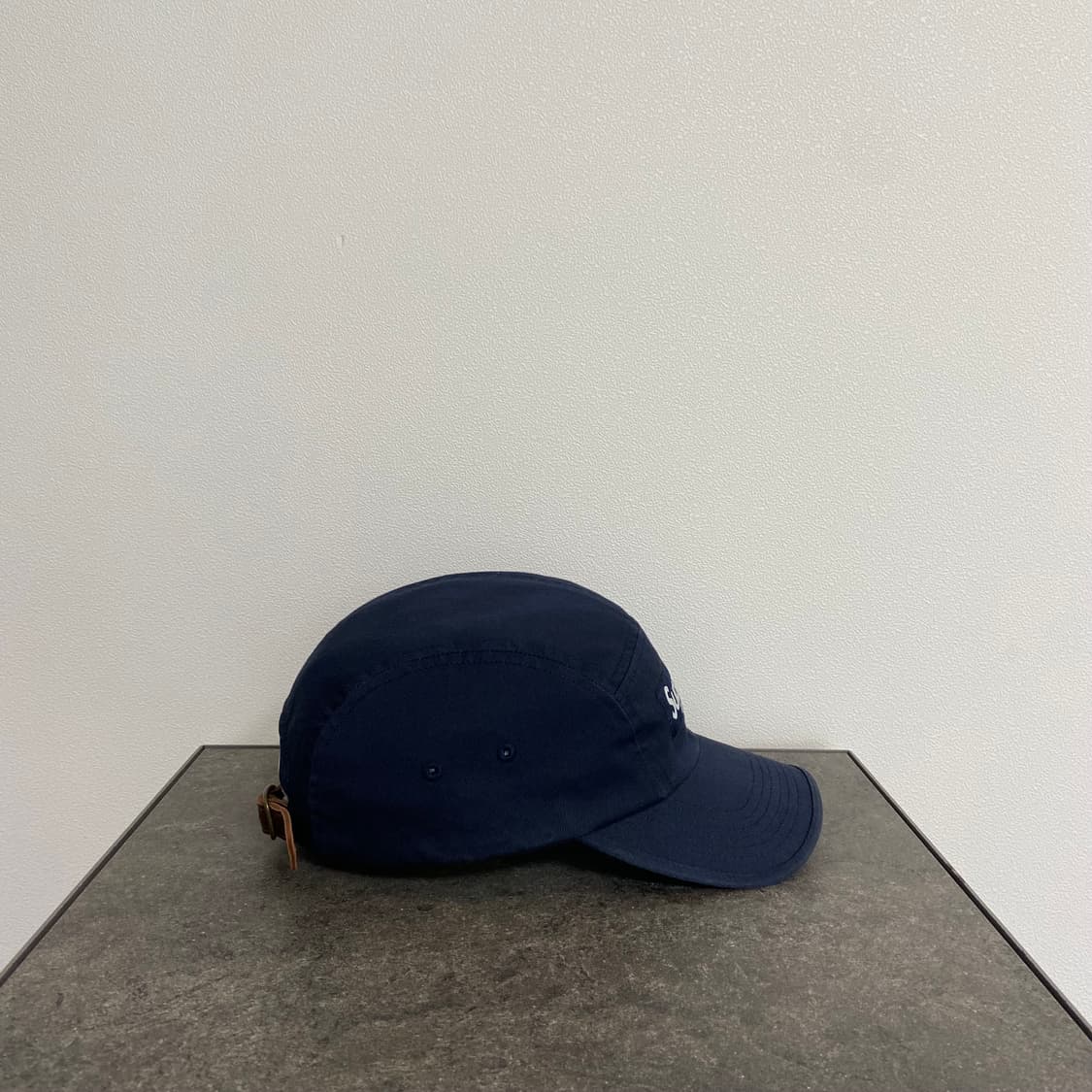 (OS) 슈프림 박스로고 캠프캡 모자 24FW 워시드 네이비 상품이미지3