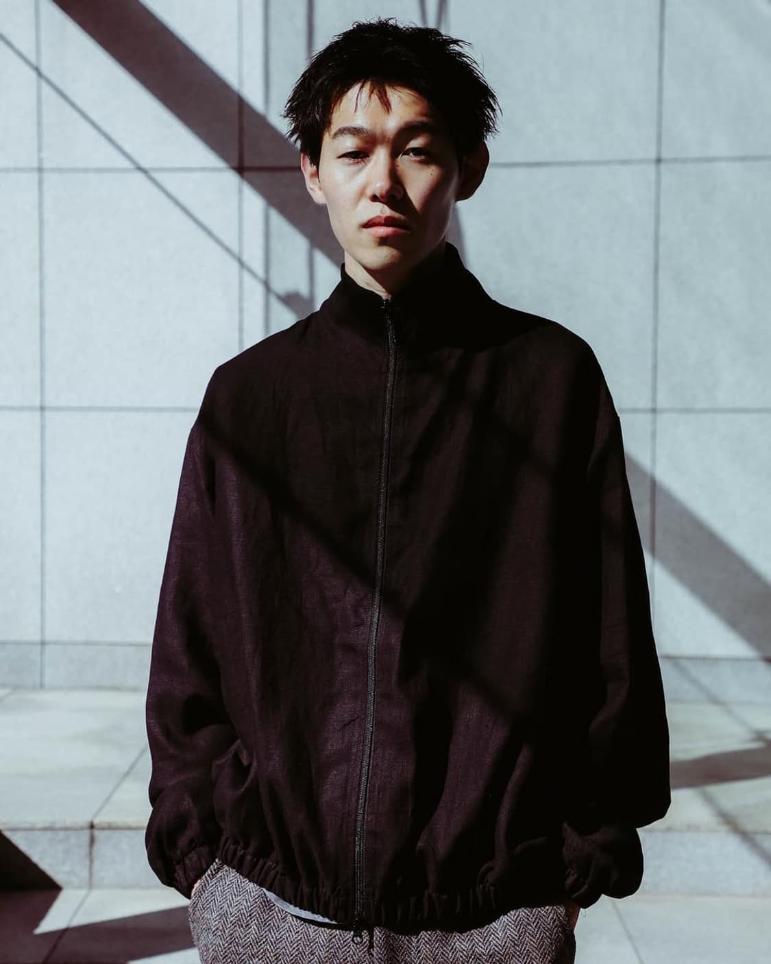 No.261 Silk Zipper Jacket 상품이미지5