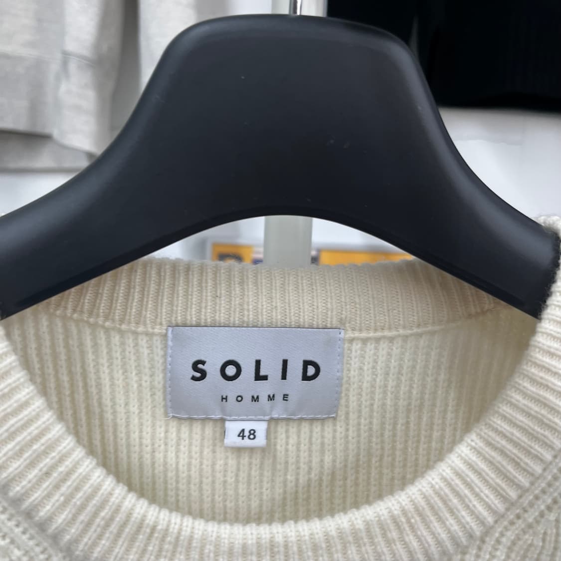 솔리드옴므 사이드로고 울니트 48 상품이미지4