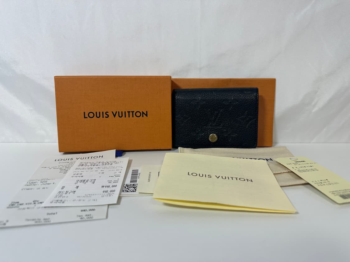 루이비통 조이월렛 반지갑 블랙 (OS) 상품이미지1