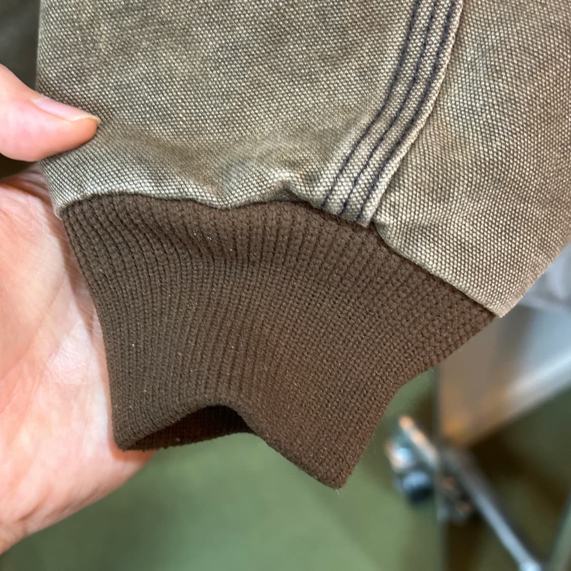 칼하트 JQ142 안감 퀄팅 덕 자켓  상품이미지5