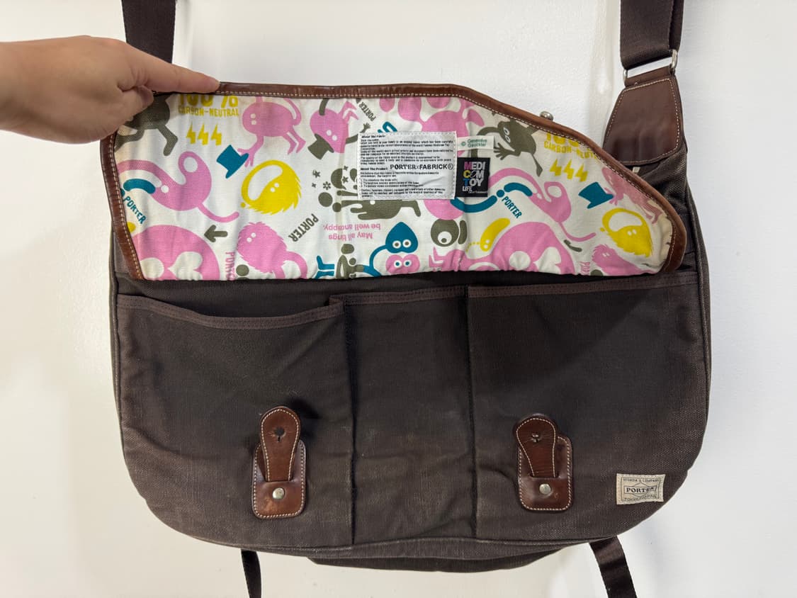 요시다 포터 x medicom toy 메신져백 상품이미지10