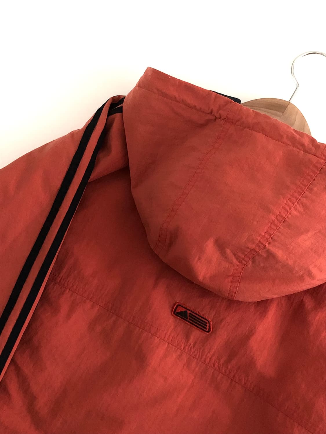 Adidas 아디다스 딥오렌지 컬러 아노락 후드 자켓 상품이미지5