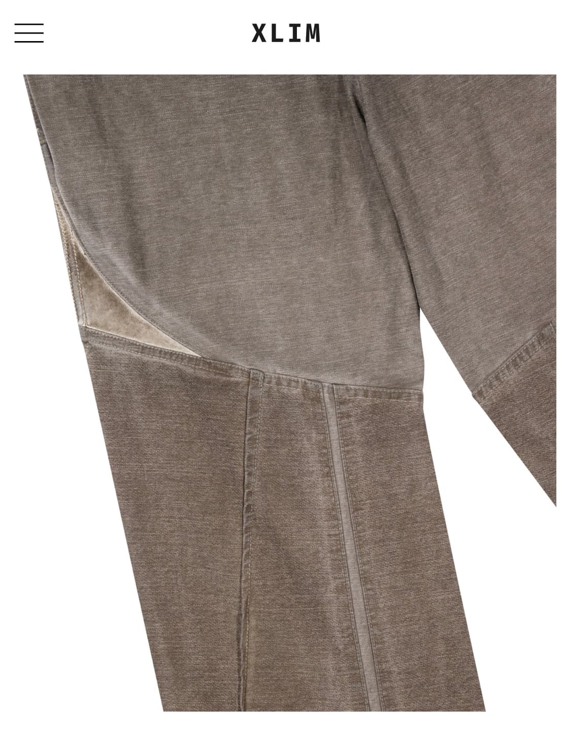 엑슬림 EP.8 WOMEN 03 TROUSERS 브라운 상품이미지7