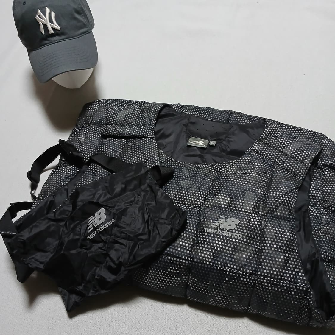 NB 뉴발란스 구스다운 조끼 패딩 레이어드 자켓 상품이미지1