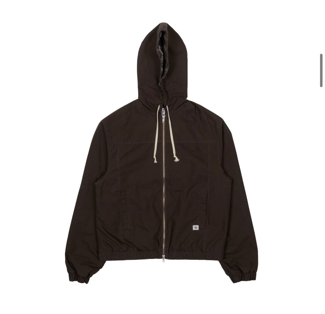 더콜디스트모먼트 미니 로고 엑티브 자켓 브라운 s 상품이미지1