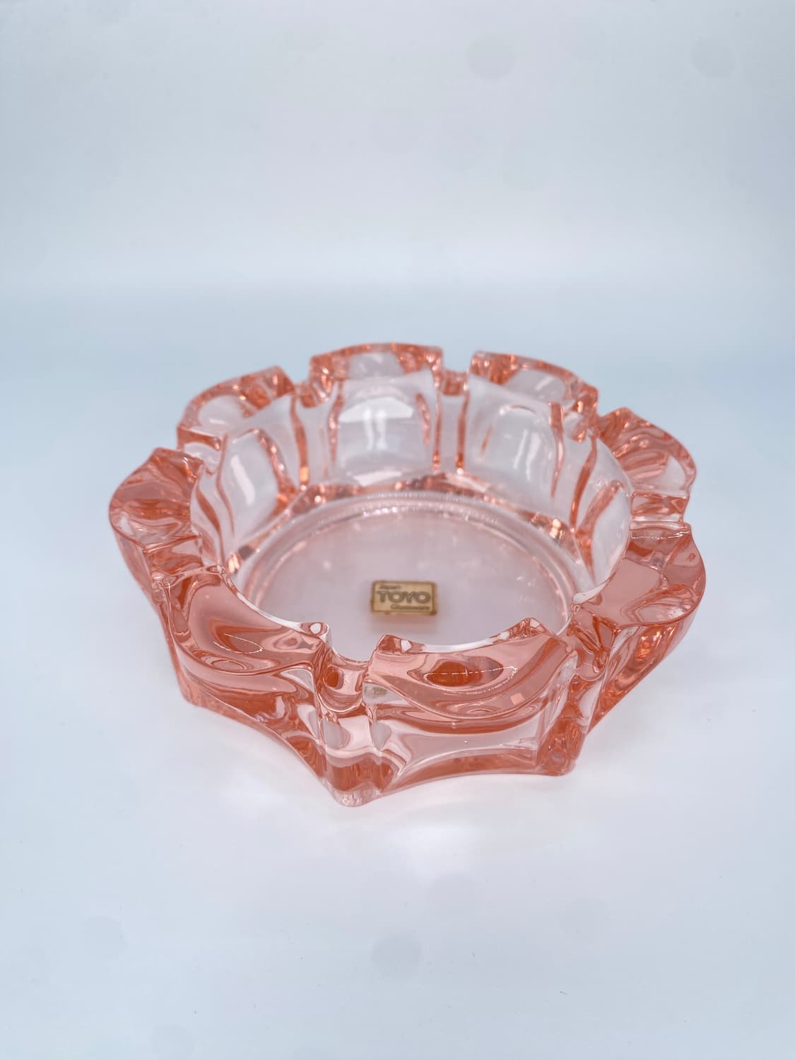 Toyo glassware 빈티지 유리 재떨이 세트  상품이미지3