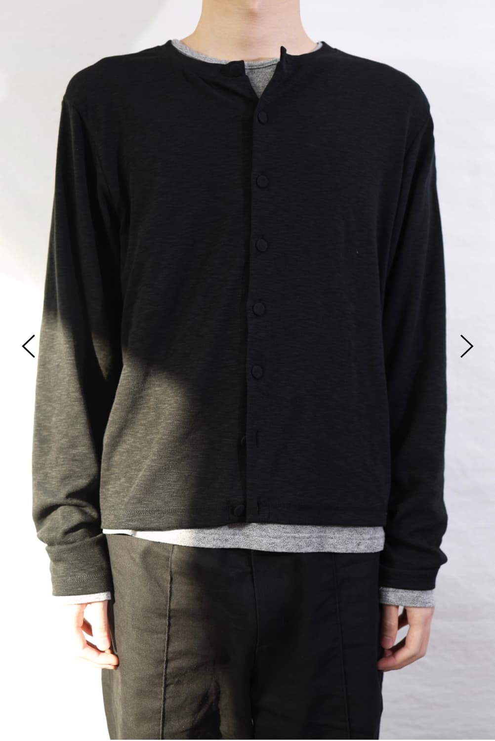 구매) LES Henn cardigan (black) 1사이즈 상품이미지1