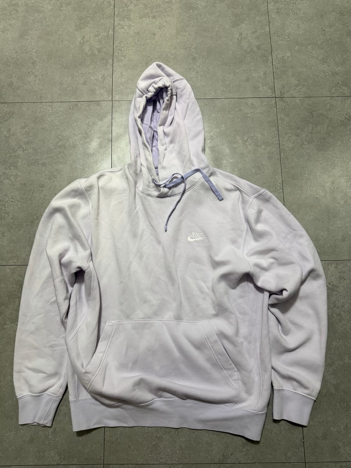 나이키 스우시 자수  스웻 후드 티셔츠  100size   상품이미지1