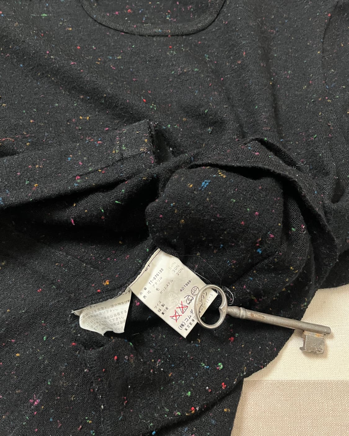 꼼데가르송 네프울 레이어드 컷앤소 comme des garcons 니트 상품이미지6