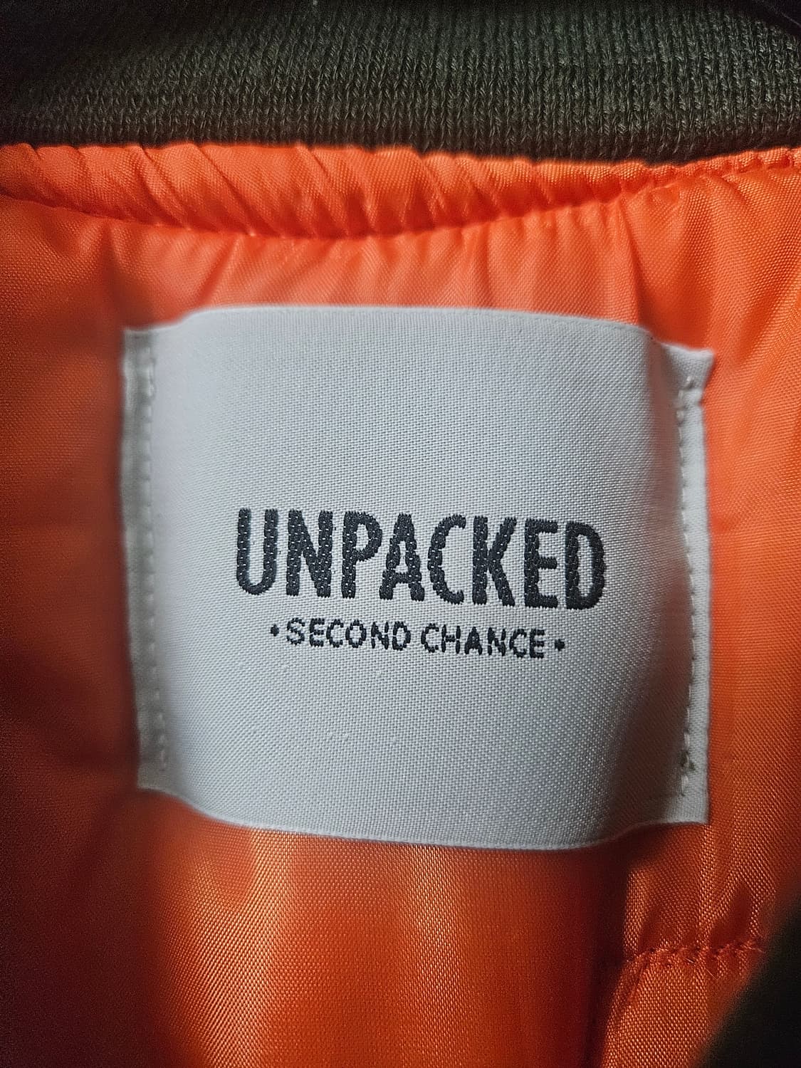 이태리 언팩트(UNPACKED) 봄버 자켓 상품이미지3