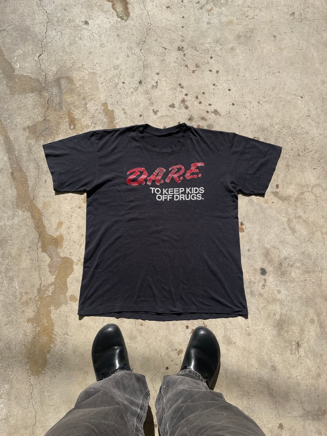 90s D.A.R.E. Single Stitch 50/50 T-shirt 상품이미지2