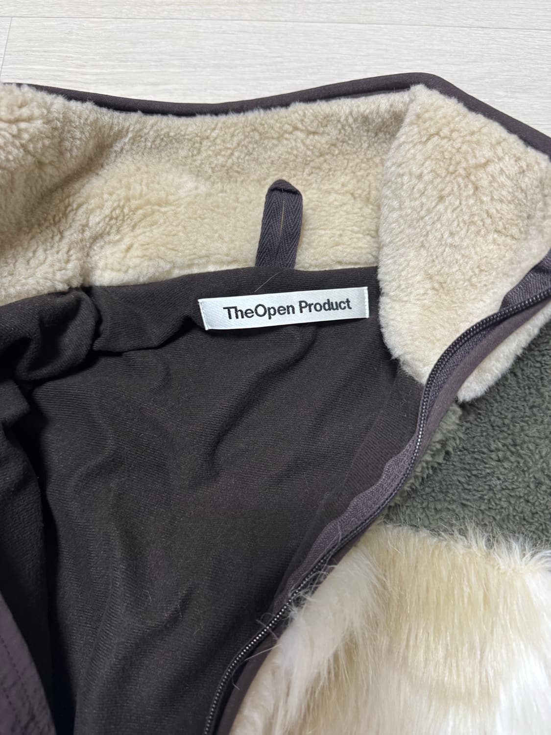 [Free] 더오픈프로덕트 후리스 퍼 플리스 자켓 상품이미지2